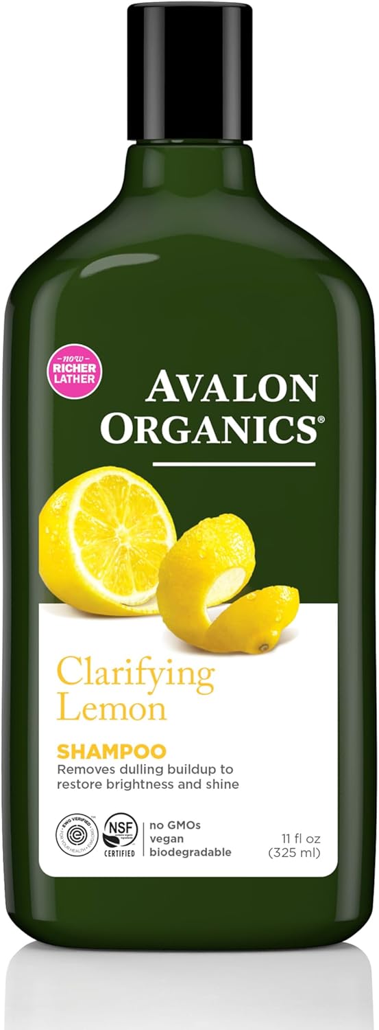 Avalon Organics Clarifying Shampoo Lemon (325mL)